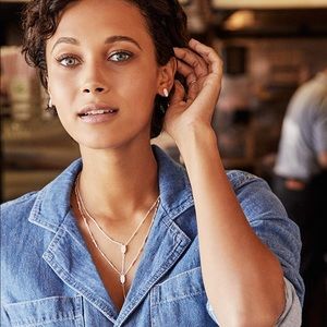 Kendra Scott Adelia Y Necklace in Rose Gold